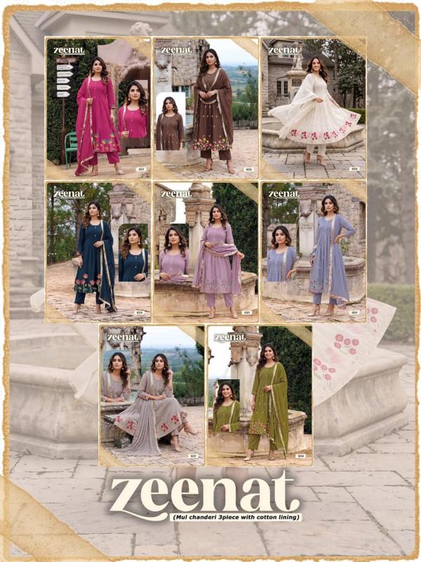 Desi kudi zeenat 3pcs wholesale kurti